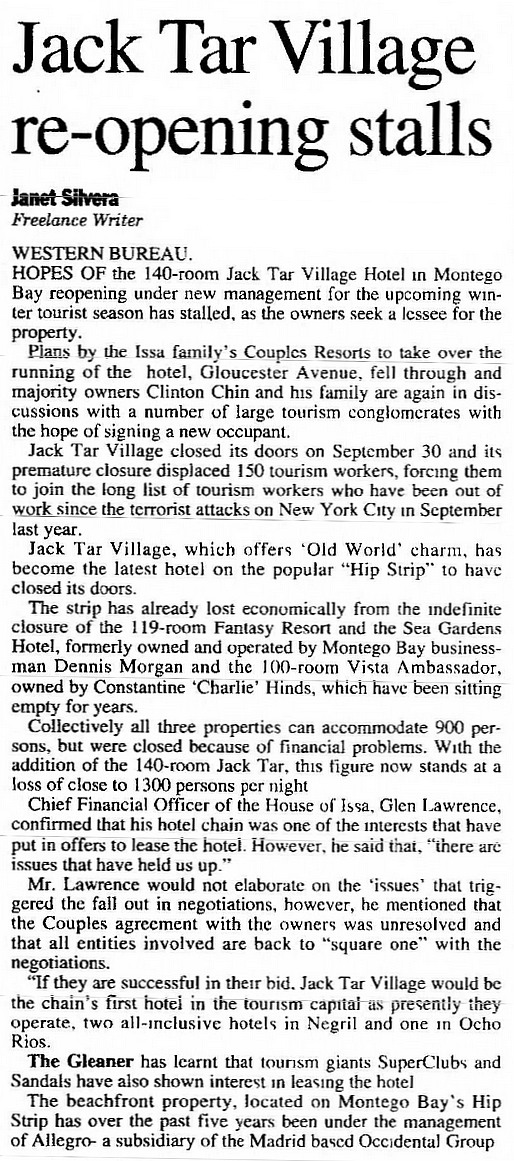 Kingston Gleaner 2002 11 22 p08
