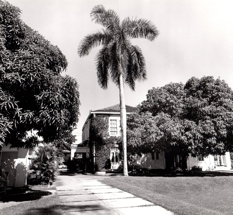 Mona Great House Side View 25 Oct 1971