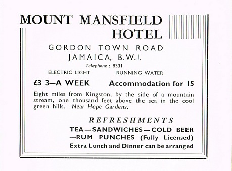 Guide to Jamaica 1937 p217