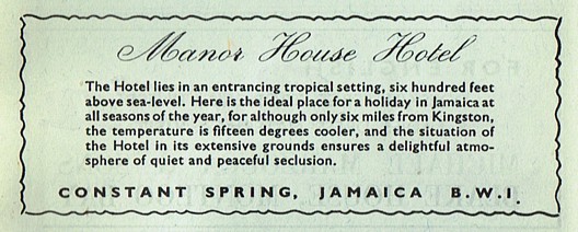 Guide to Jamaica 1947 p283