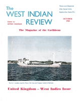 West Indian Review October 1960 thumbnail