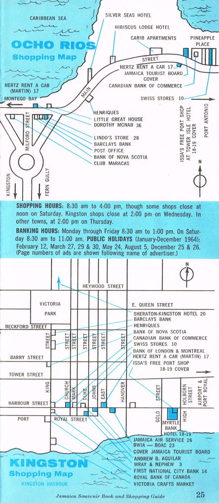 Jamaica Souvenir Book 1964 25