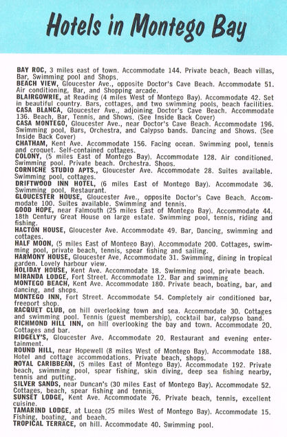 Jamaica Souvenir Book 1964 32
