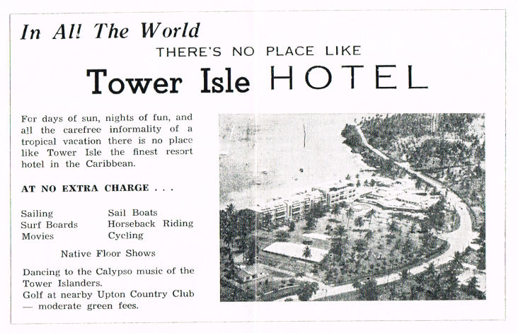 Key to Jamaica 1955 Sept 05