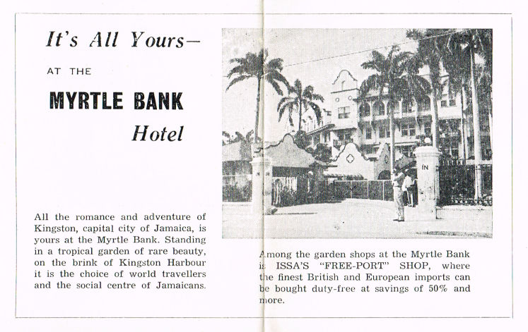 Key to Jamaica 1955 Sept 17